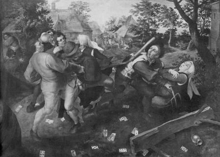 MT_100_Brueghel Pieter_The Farmers Brawl_ca1552_1569